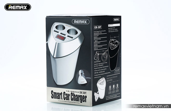 Bộ sạc ô tô Remax CR-3XP 11