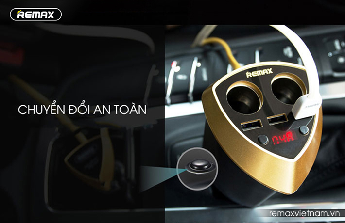 Bộ sạc ô tô Remax CR-3XP 7